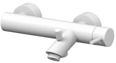 Смеситель для ванны Paffoni Light LIG022BO белый матовый