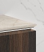 Мебель для ванной Vincea Luxe 140 см шпон натуральный орех