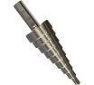 Сверло ступенчатое (4-20 мм; 9 ступеней; HSS) по металлу FIT IT 36395