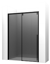 Душевая дверь Ambassador Intense 150x200 110022204IBB тонированная, черный