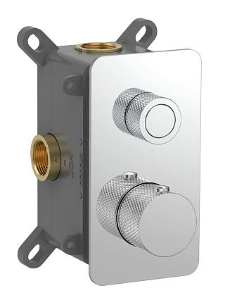 Смеситель для душа AQUAme AQM8810CR термостат, хром