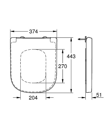 Инсталляция для унитаза Grohe Solido QuickFix 39536000 5 в 1