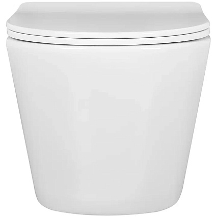 Подвесной унитаз SET Aquatek Вега cmp-016 4в1 с микролифтом, кнопка хром