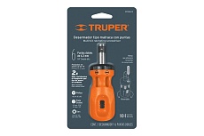 Миниотвертка с храповым механизмом плюс Truper DTROM-12B 10494