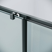 Душевая дверь Grossman Cosmo 100x195 прозрачное, черный матовый 100.K33.02.100.21.00