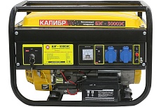 Бензиновый генератор Калибр БЭГ-3000ЭС 00000075592