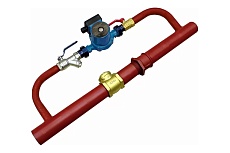 Байпас PROFLINE насос 25/4 комплектуется железом Ду40, с обратным клапаном УТ-00007450
