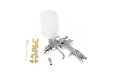 Краскораспылитель Partner с верхним пластиковым бачком, 600 мл, 1.7 мм, 3.5 bar, 71-100 л/мин, присоединительная резьба 1/4, штуцер AS-1009-17V(18503)