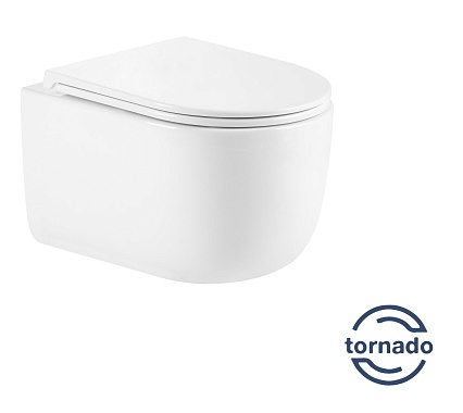 Подвесной унитаз Vincea Tornado Evo VT1-64ST белый