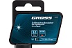 Отвертка Gross SL3.0x75мм S2, трехкомпонентная рукоятка 12101