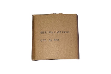 Круг отрезной по металлу MEDIUM LINE 125x1.0x22.23 мм, 500 шт АбразивкинЪ 55512510500