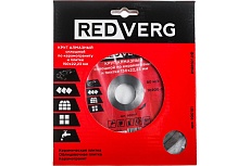 Круг алмазный сплошной по керамограниту и плитке (150х22.23 мм) Redverg 6621282