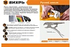 Ручной зажим Вихрь с фиксатором, 250 мм 73/6/3/9
