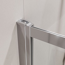 Шторка для ванны Cezares SLIDER-FIX-VF-11-100/150-C-Cr 100x150 прозрачная, хром