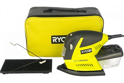 Универсальная шлифмашина Ryobi + 30 шлифлистов RMS180-SA30 5133002910