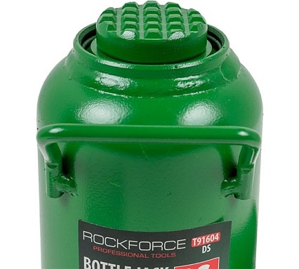 Бутылочный домкрат Rockforce 16 т, с клапаном, высота подхвата-205мм, высота подъема-390мм RF-T91604 (DS)(51785) RF-T91604 /DS/(51785)