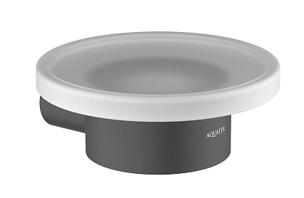 Мыльница Aquatek Лира AQ4403MB черный матовый