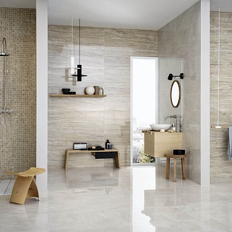 Керамогранит Marazzi Italy Allmarble Travertino Rett. 30х120 см, MMJQ