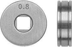 Ролик подающий 25/7 мм, ширина 7.5 мм, проволока ф0.6-0.8 мм Solaris WA-2448