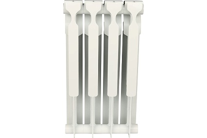 Биметаллический радиатор Rommer Optima BM 500 4 секции RAL9016 89570