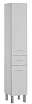 Шкаф пенал Aquanet Верона 35 см напольный, белый