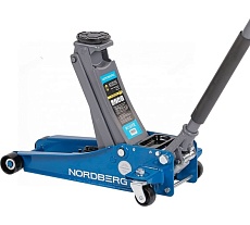 Домкрат подкатной Nordberg 2,5 т с резиновой насадкой. N32025E