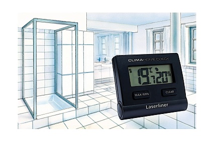 Точный термогигрометр Laserliner ClimaHome-Check (black) с магнитным креплением 082.428A