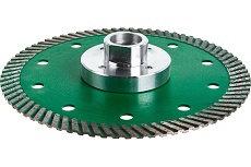 Диск алмазный отрезной ультра Турбо серия Grand hot press Гранит Flange (125 мм; М14) TRIO-DIAMOND GRF832