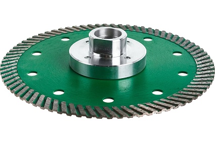 Диск алмазный отрезной ультра Турбо серия Grand hot press Гранит Flange (125 мм; М14) TRIO-DIAMOND GRF832