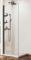 Душевая перегородка Vincea Walk-In VSW-1HWS120CLB 120x200 черный матовый, прозрачное
