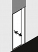 Душевая дверь Kermi Cada XS 96-101 см CK1GR10020VPK правая с фиксированной панелью