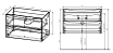 Тумба с раковиной Vincea Mia 75 см (под раковину VBS-13975) R.Wood