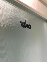 Душевая кабина Timo Standart T-6680SF Silver Fabric 80x80, без г/м, матовые стекла, хром
