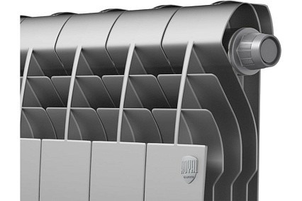 Радиатор Royal Thermo Biliner Alum 500 Silver Satin 6 секций НС-1250256