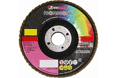 Круг лепестковый торцевой КЛТ1 (125x22 мм; ZK 40 38А 40/ Р40) Луга 4603347224878