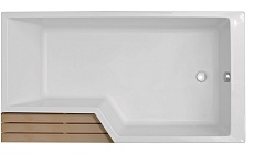 Акриловая ванна Jacob Delafon Bain Douche NEO 170x90/70 см E6D002R-00, правосторонняя