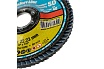 Диск лепестковый flap 125x22 мм, Р40 Karbosan KAR-981450
