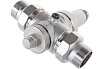 Редуктор давления MALGORANI Eurobrass с американками, НН, 1"1/2, PN25, никель 142.112.N