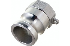 Камлок тип А (ниппель; внутренняя резьба BSP; 25 мм-1&quot;; нержавеющая сталь) TITAN LOCK TL100ASS