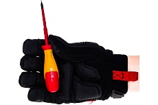 Диэлектрическая отвертка SL3х75мм, CrMo, до 1000В Gross 12941