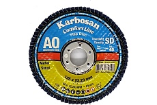 Диск лепестковый flap 125x22 мм, Р40 Karbosan KAR-981450