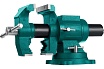 Чугунные слесарные тиски Kraftool 3D Multi-Purpose 125 мм 32706-125