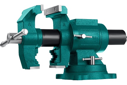 Чугунные слесарные тиски Kraftool 3D Multi-Purpose 125 мм 32706-125