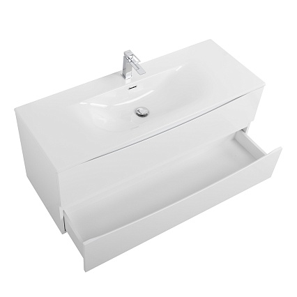 Мебель для ванной BelBagno Marino-Cer-N 120 см Bianco Opaco