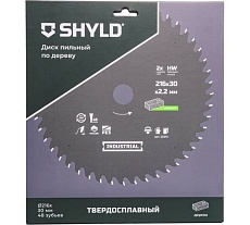 Пильный диск SHYLD по дереву твердосплавный 216x30 мм, 48 зубьев 6692472