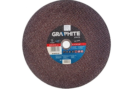 Диск отрезной по металлу 41 A24-T-BF (400x4x32 мм) Graphite 57H713