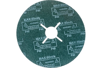 Круг фибровый гибкий (125 мм; P40) 5 шт. Практика 645-396