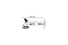 Угловая шлифмашина Bosch GWS 750-125 0.601.394.0R3