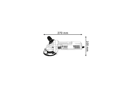 Угловая шлифмашина Bosch GWS 750-125 0.601.394.0R3
