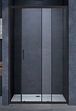 Душевая дверь Vincea Alpha VDS-3AL120CLB 120x190 черный, прозрачная
